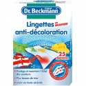 25 Lingettes Anti Decoloration Dr Beckman