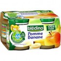 Blédina Pots Pommes Bananes De 4/6 À 36 Mois Les 4 Pots De 130 G - 520 G