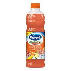 Bouteille Pet 1L Cranberry/Multifruits Ocean Spray