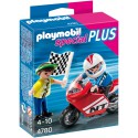 Playmobi Enfant Av Moto Course