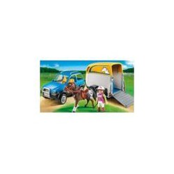 Playmo Voiture Remorq Et Chev