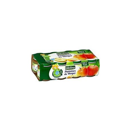 Bledina Fruit Pomme Du Verger Pack 8X130G
