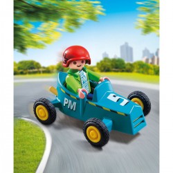 Playmo Enfant Avec Kart