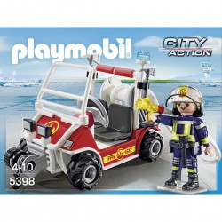 Playmo Chef Des Pompiers