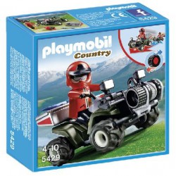 Playmo Quad De Secours En Mont