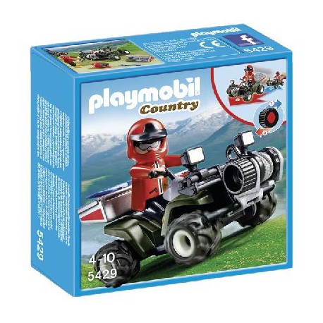 Playmo Quad De Secours En Mont