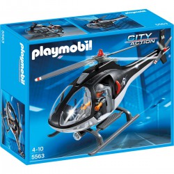 Playmo Helico Et Policier Des