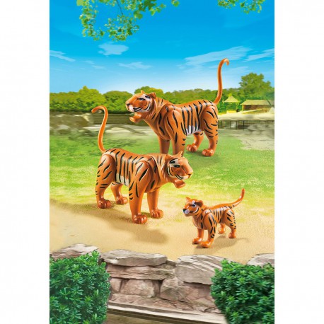 Playmo Couple De Tigres Avc Bb