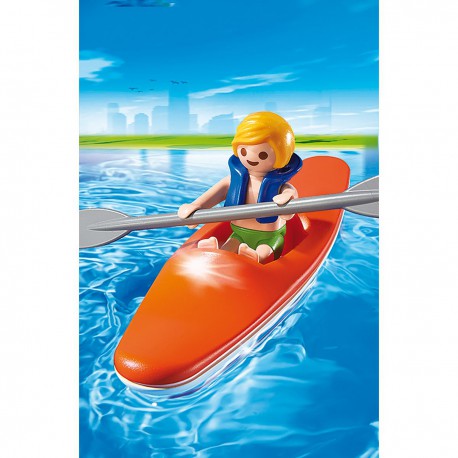 Playmo Enfant Et Kayak