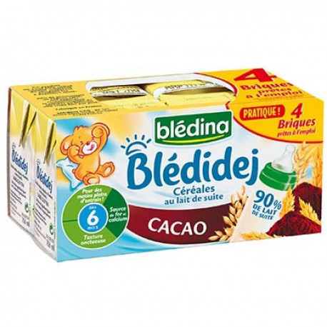 4X25Cl Bledidej Cacao Bledina