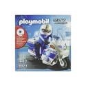 Playmo Moto De Policier Av