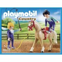 Playmo Voltigeuses Et Cheval