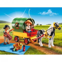 Playmo Enfant Av Chariot