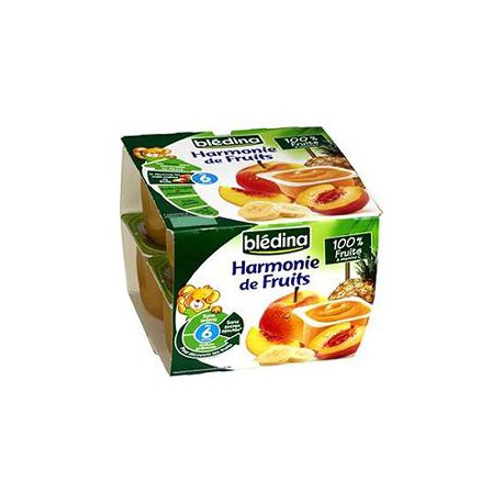 Bledina Harmonie De Fruits 100% Fruits 8X100G