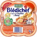 Bledina Mijoté De Carottes/Boeuf Dès 12Mois Blédichef Assiette 230G