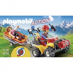 Playmo Secouriste Avec Quad