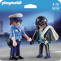 Playmo Duo Policier Et Voleur