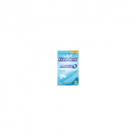 5X10 Dragees Menthe Legere Freedent