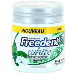 Freedent Chewing Gum Freedent White Menthe Verte Boîte 84G