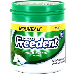 Freedent Chewing Gum Freedent Menthe Verte Boîte 84G