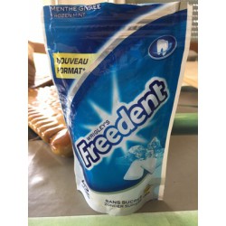 42 Dragees Pochon Menthe Freedent