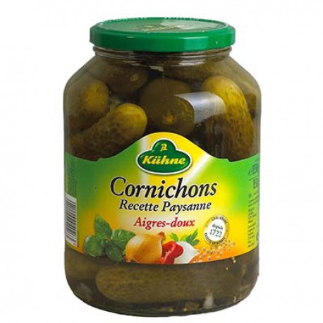 Kuhne Cornichon Paysanne Bocal 850G