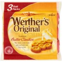 Werther`Scaramel Pack 3 Rouleaux 150G