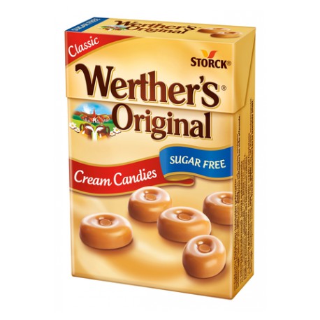 Werther S Bonbon Werther S Original Sans Sucre Boite 42G