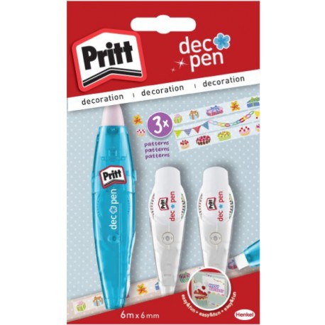 Pritt Deco Pen 6M+2 Recharges
