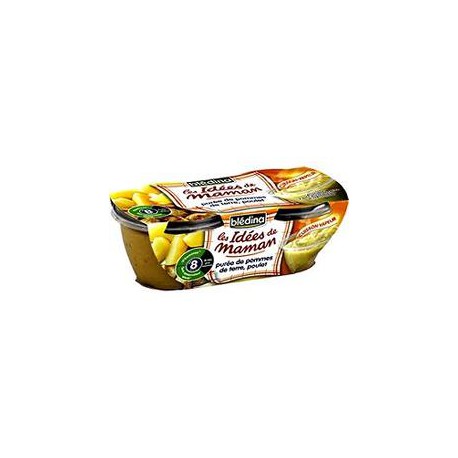 Pack 2X200G Idee Maman Puree Pdt/Poulet Bledina