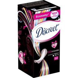 Discreet 50/ 60 Panty Liner Irresistible 60