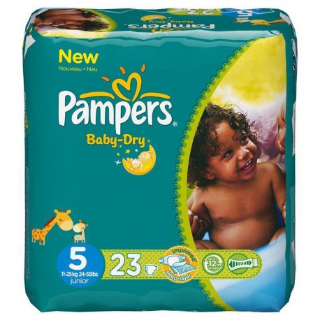 23 Changes Baby Dry Pqt T5 Pampers