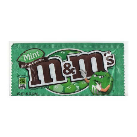 M&M S Mint Chocolate Candies 42.5G