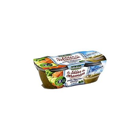 Bledina Idee Maman Ptits Legum Saumon Au Persil 2X200Gr