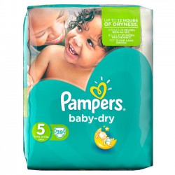 39 Changes Baby Dry Geant T5 Pampers
