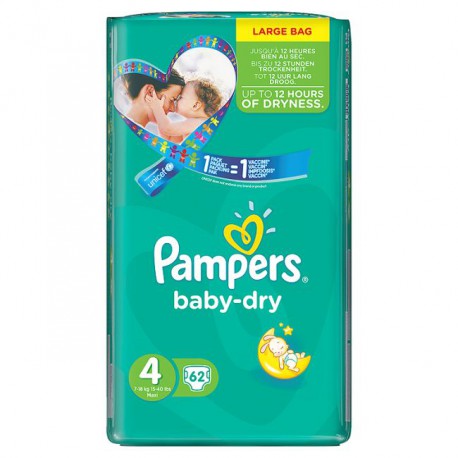 62 Changes Baby Dry Value T4 Pampers