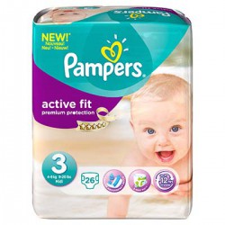 Pamp.Activ.Fit 4/9Kg X26
