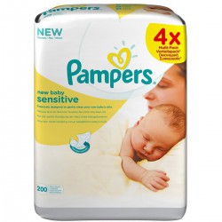 4X50 Lingette Max Care Pampers