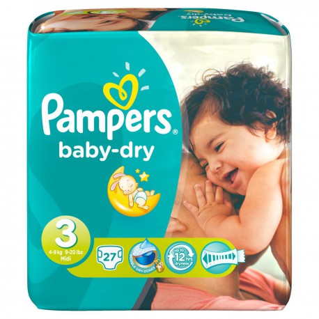 Pamp.Bb-Dry 4/9Kg X27