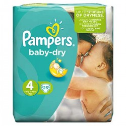 25 Changes Baby Dry Pqt T4 Pampers