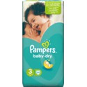 50 Changes Baby Dry Geant T3 Pampers