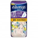 28 Serviettes Ultra Duo Long Plus Always