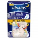 20 Serviettes Ultra Nuit Duo Always