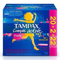 Tampax Comp.Act/Fresh Regx20+2
