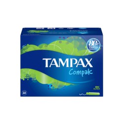 22 Tampons Compak Super Tampax