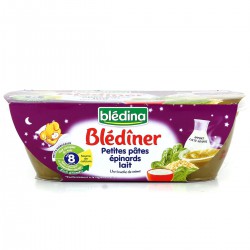 Bledina Blediner Petites Pates Epiards Creme 2X200G