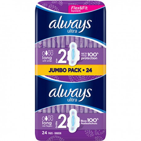 Pack 24 Always Ultra Long +