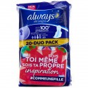 Always Ultra Nuit Duopack X20