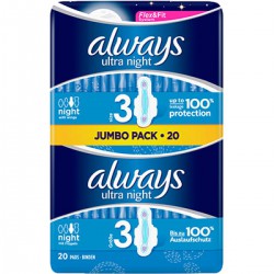 Pack 20 Always Ultra Nuit