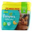 Pampers Baby Dry Mega T5 X74